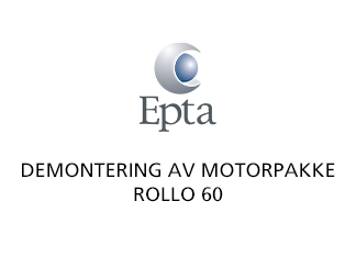 Demontering av motorpakke Rollo 60